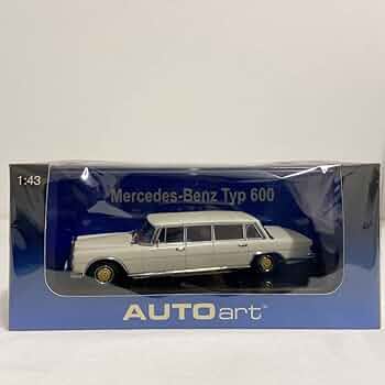 ミニカー AUTOart Mercedes Benz 220D 1:43 1/43 Mercedes Benz 220D/8 Limousin W115 White 1969 AUTOart
